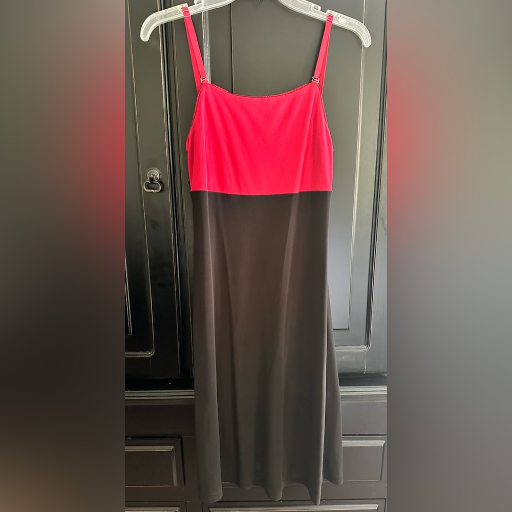 Red and Black dress